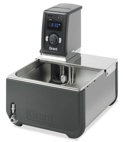 Grant TC120-ST12 Stirred Heated 12L Water Bath with FREE Pack of Polypropylene Insulation Spheres